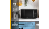 Whirlpool 0.9 cu. ft. Stainless Steel Countertop Microwave With Steam Clean - 900 watt WMCS3019RB