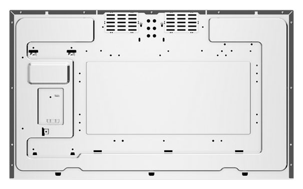 Whirlpool 1.1 Cu. Ft. Flush Mount Microwave with Turntable-Free Design WMMF5930PV-Black Stainless