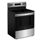 Whirlpool 30-inch Electric Range with Steam Clean WFES3330RS