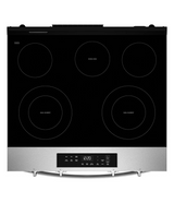 Whirlpool 30-inch Electric Range with No Preheat and Slow Cook Modes WSES3330TS