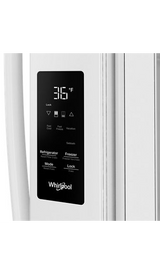 Whirlpool 36-Inch French Door Refrigerator with Interior Water Dispenser - 31 cu. ft. WRFF3336SW