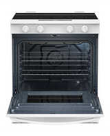 Whirlpool 30-inch Electric Range with Air Cooking Technology WSES5030SW