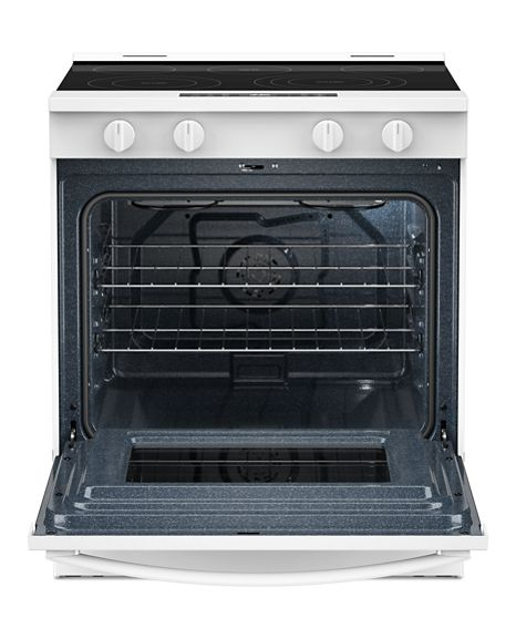 Whirlpool 30-inch Electric Range with Air Cooking Technology WSES5030SW
