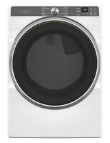 Whirlpool 7.4 cu. ft. Smart Front Load ENERGY STAR® Electric Dryer with Steam Capabilities WED6720RW