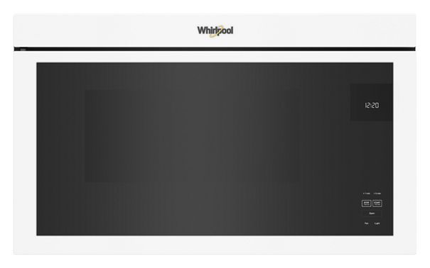 Whirlpool 1.1 Cu. Ft. Flush Mount Microwave with Turntable-Free Design WMMF5930PW