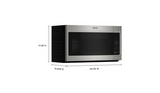 Maytag Over-The-Range Microwave with Non-Stick Interior Coating - 1.7 Cu. Ft. MMMS4230PZ