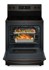 Whirlpool 30-inch Energy Star Electric Range with Air Cooking Technology, No Preheat Air Fry and Air Baking and Self Clean WFES5030RV