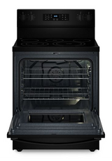 Whirlpool 30-inch Energy Star Electric Range with Air Cooking Technology, No Preheat Air Fry and Air Baking and Self Clean WFES5030RB