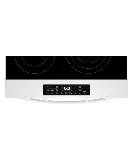 Whirlpool 30-inch Electric Range with Air Cooking Technology WSES5030SW