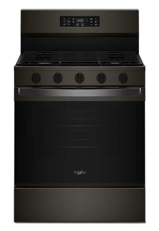 Whirlpool 30-inch Gas Range with Air Cooking Technology WFGS5730SV