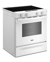 Whirlpool 30-inch Electric Range with Air Cooking Technology WSES5030SW