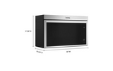 Maytag Over-the-Range Flush Built-In Microwave - 1.1 Cu. Ft. MMMF6030PZ-Fingerprint Resistant Stainless Steel