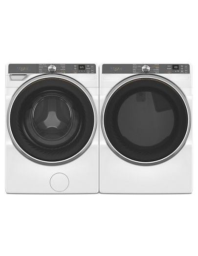 Whirlpool 7.4 cu. ft. Smart Front Load ENERGY STAR® Electric Dryer with Steam Capabilities WED6720RW