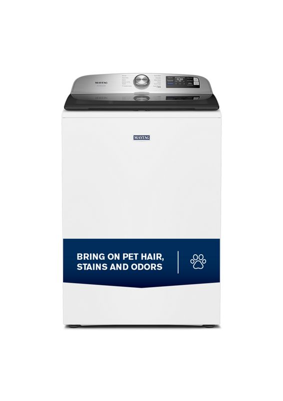 Maytag 5.3 cu. ft. Smart Pet Pro Top Load Washer MTW7200RW