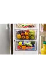 Whirlpool 36-inch Counter Depth Side-by-Side Refrigerator with TruCool™ System WRSC5536RB