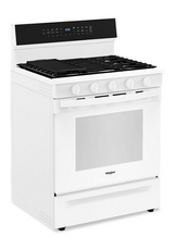 Whirlpool 30" Glass Control Air Fry WFGS7530RW