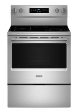 Maytag 30-Inch Wide Electric Range With No Preheat Air Fry and Air Baking - 5.3 cu. ft. MFES6030RZ