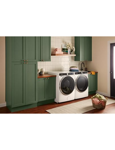 Whirlpool 7.4 cu. ft. Smart Front Load ENERGY STAR® Electric Dryer with Steam Capabilities WED6720RW