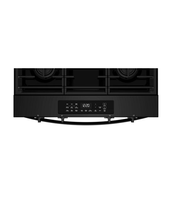 Whirlpool 30-inch Gas Smart Range with Air Cooking Technology and Steam Clean WSGS4530TB
