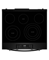 Whirlpool 30-inch Electric Range with Air Cooking Technology WSES5030SB