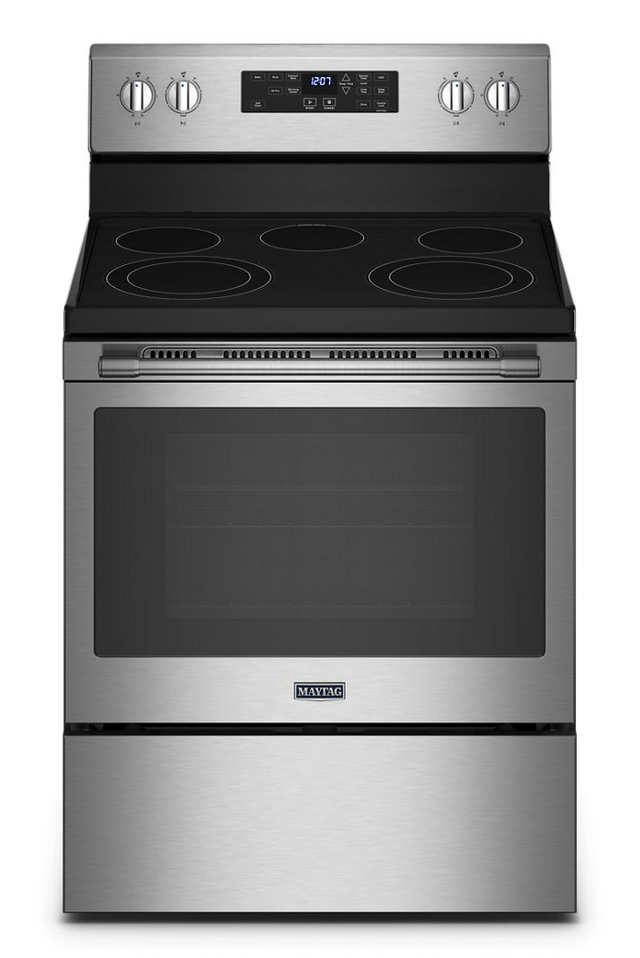 Maytag Electric Range with Air Fryer and Basket - 5.3 cu. ft. MER7700LZ