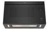 Whirlpool 1.1 Cu. Ft. Flush Mount Microwave with Turntable-Free Design WMMF5930PV-Black Stainless