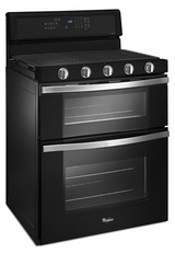 Whirlpool 6.0 Cu. Ft. Gas Double Oven Range with Center Oval Burner WGG745S0FE