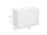 Whirlpool 16 Cu. Ft. Convertible Chest Freezer with 3 Storage Levels WZC5216LW