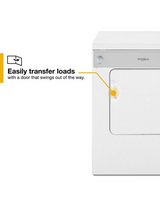 Whirlpool 3.4 cu. ft. Compact Electric Dryer with AccuDry Drying System LDR3822PQ