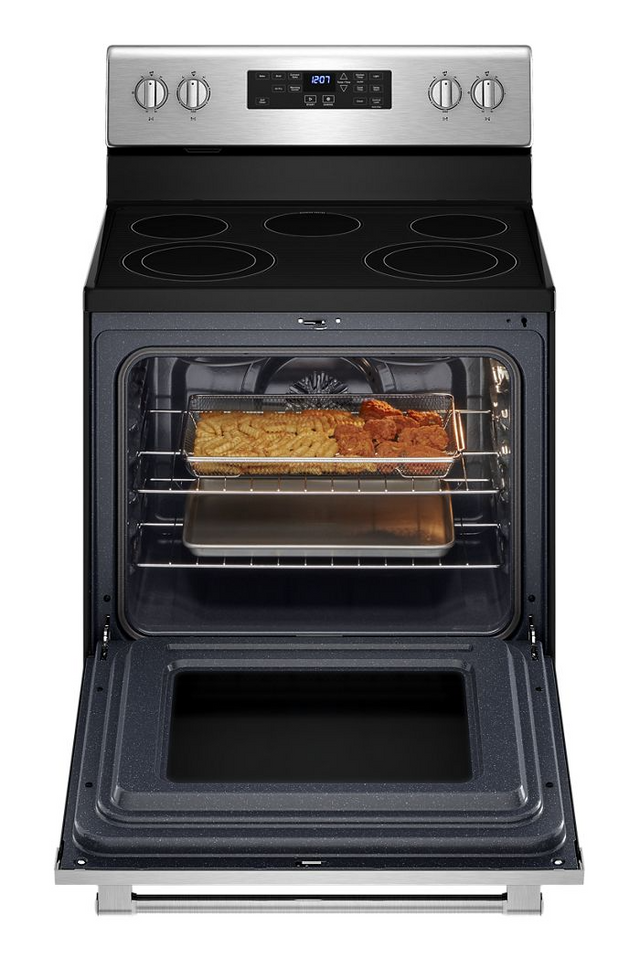 Maytag Electric Range with Air Fryer and Basket - 5.3 cu. ft. MER7700LZ