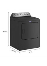 Maytag Top Load Gas Dryer with Steam-Enhanced Cycles - 7.0 cu. ft. MGD5430PBK