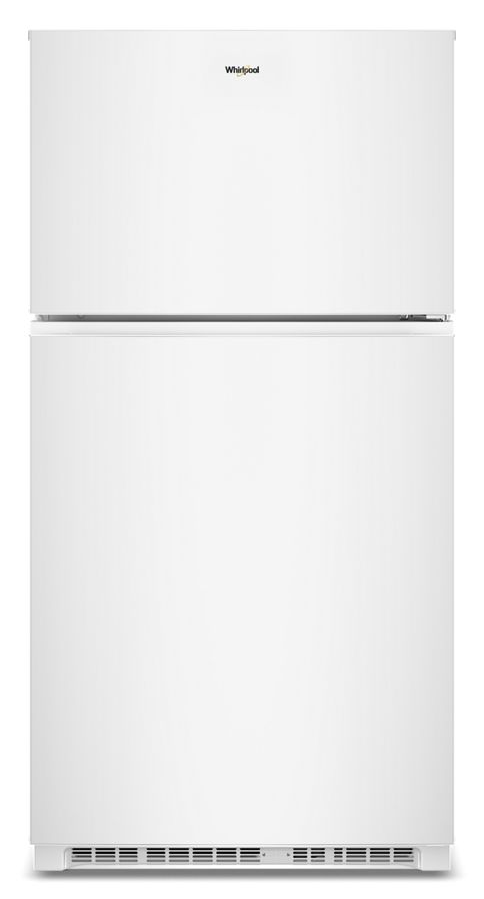 Whirlpool® 32.8-inch Wide Top Freezer Refrigerator with Total Coverage Cooling- 21.3 Cu. Ft. WRTX3021TW