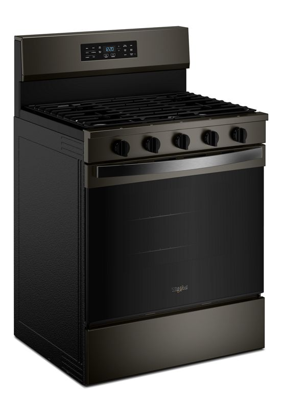 Whirlpool 30-inch Gas Range with Air Cooking Technology WFGS5730SV
