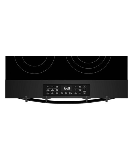 Whirlpool 30-inch Electric Range with Air Cooking Technology WSES5030SB