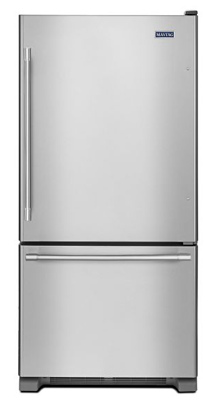 Maytag 33-Inch Wide Bottom Mount Refrigerator - 22 Cu. Ft. MBF2258FEZ