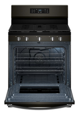 Whirlpool 30-inch Gas Range with Air Cooking Technology and Steam Clean WFGS4530SV