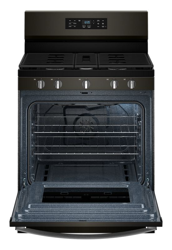 Whirlpool 30-inch Gas Range with Air Cooking Technology and Steam Clean WFGS4530SV