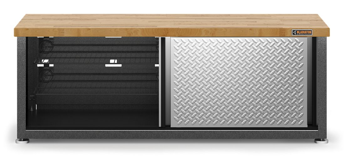 Gladiator Ready-to-Assemble Storage Shoe Bench GAGB54SBJG