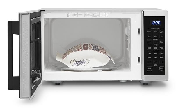 Whirlpool 0.9 Cu. Ft. Capacity Countertop Microwave with 900 Watt Cooking Power WMC30309LS