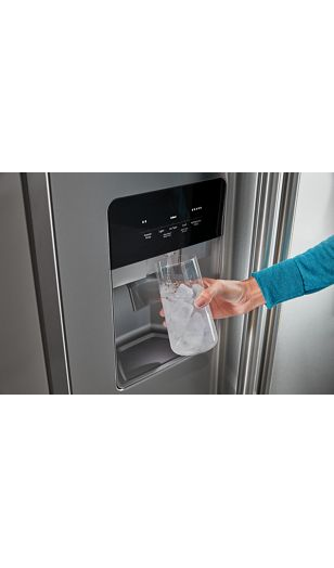 Maytag 36-Inch Wide Side-by-Side Refrigerator - 25 Cu. Ft. MRSF4036PW