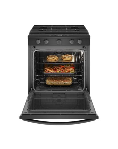 Whirlpool 5.8 cu. ft. Smart Slide-in Gas Range with Air Fry, when Connected WEG750H0HB