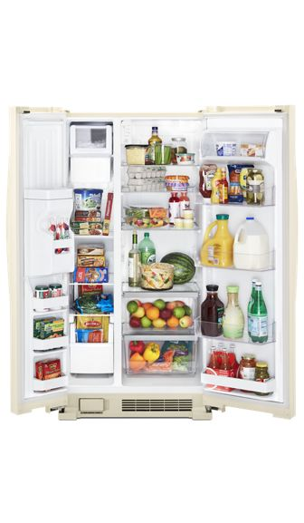 Whirlpool 33-inch Wide Side-by-Side Refrigerator - 21 cu. ft. WRS311SDHT