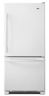 Amana 29-inch Wide Bottom-Freezer Refrigerator with EasyFreezer Pull-Out Drawer -- 18 cu. ft. Capacity ABB1924BRW