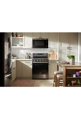 Whirlpool 30-inch Gas Range with Air Cooking Technology WFGS5730SV