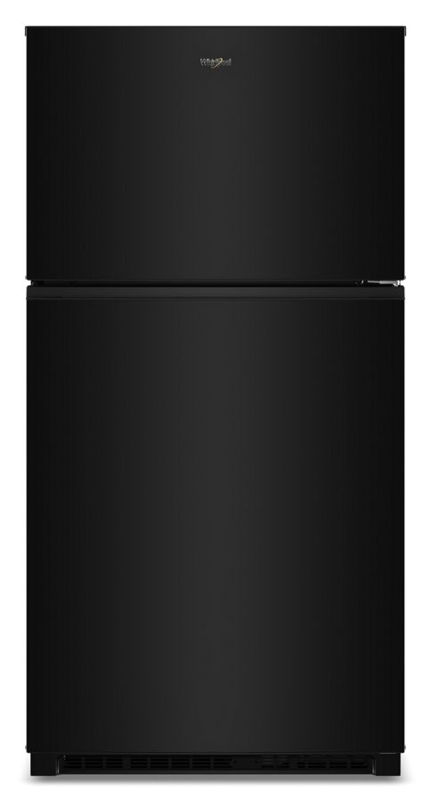 Whirlpool® 32.8-inch Wide Top Freezer Refrigerator with Total Coverage Cooling- 21.3 Cu. Ft. WRTX3021TB