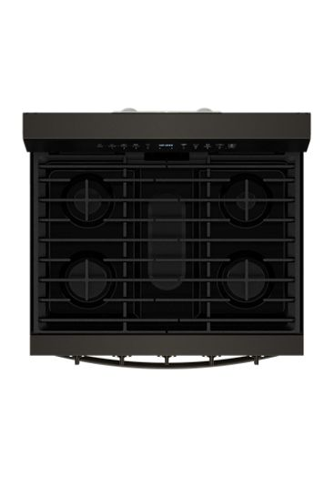 Whirlpool 30-inch Smart Gas Range with Air Cooking Technology, No Preheat Air Fry, Steam/Self Clean and High Speed Preheat WFGS7530RV