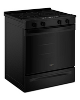 Whirlpool 30-inch Electric Range with Air Cooking Technology WSES5030SB