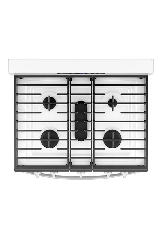 Whirlpool 30-inch Gas Range with Air Cooking Technology and Steam Clean WFGS4530SW