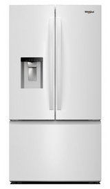 Whirlpool 36-Inch French Door Refrigerator with In-Door Water and Ice Maker - 30 cu. ft. WRFF3536SW