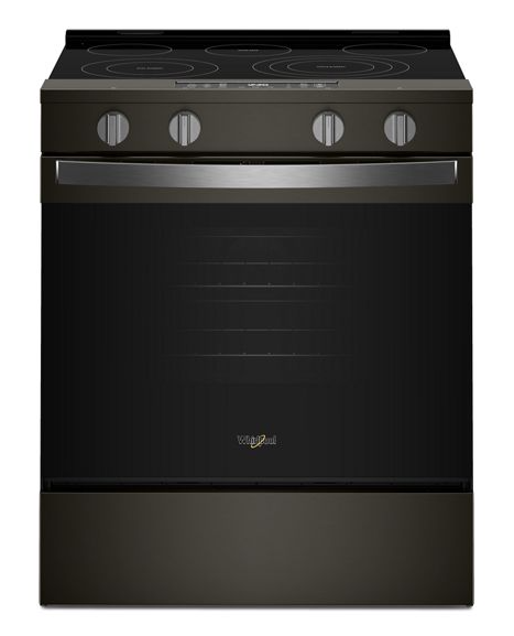 Whirlpool 30-inch Electric Range with Air Cooking Technology WSES5030SV